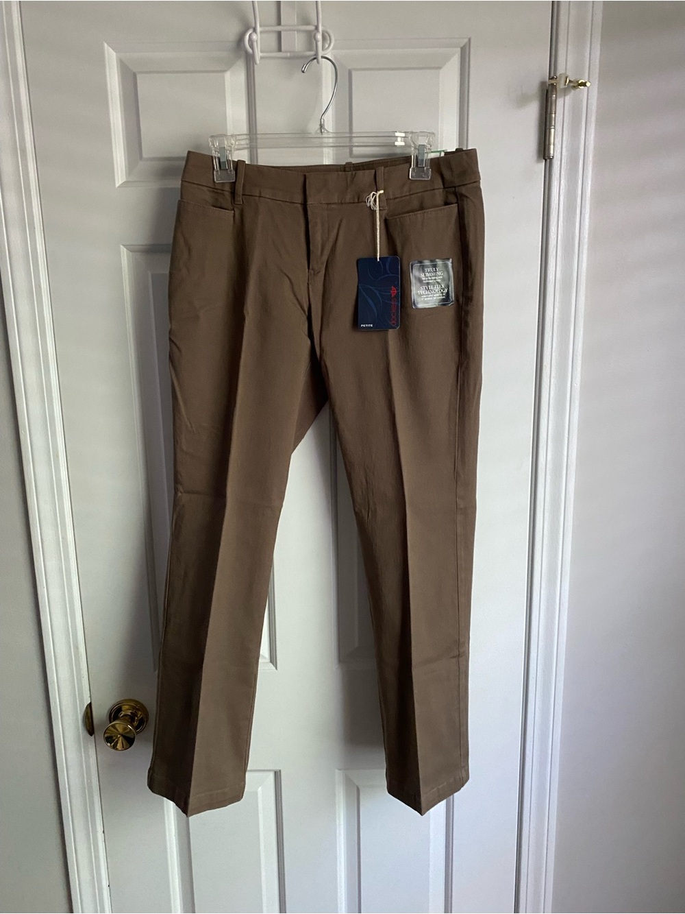 Dockers Ideal Pants Straight Tan 8P NWT